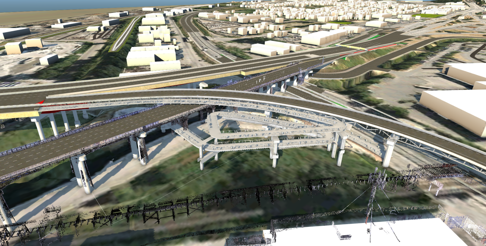 Existing and Proposed 3D Model